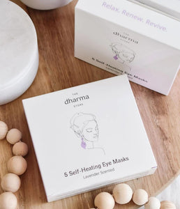 Free Gift - Self-Heating Lavender Eye Masks (5 Pack)